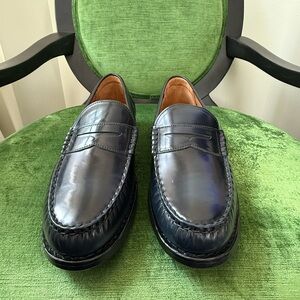 Allen Edmonds Black Leather Penny Loafers